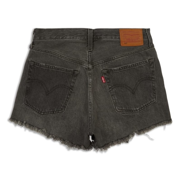 Levi's Black 501 Jean shorts - Picture 1 of 5